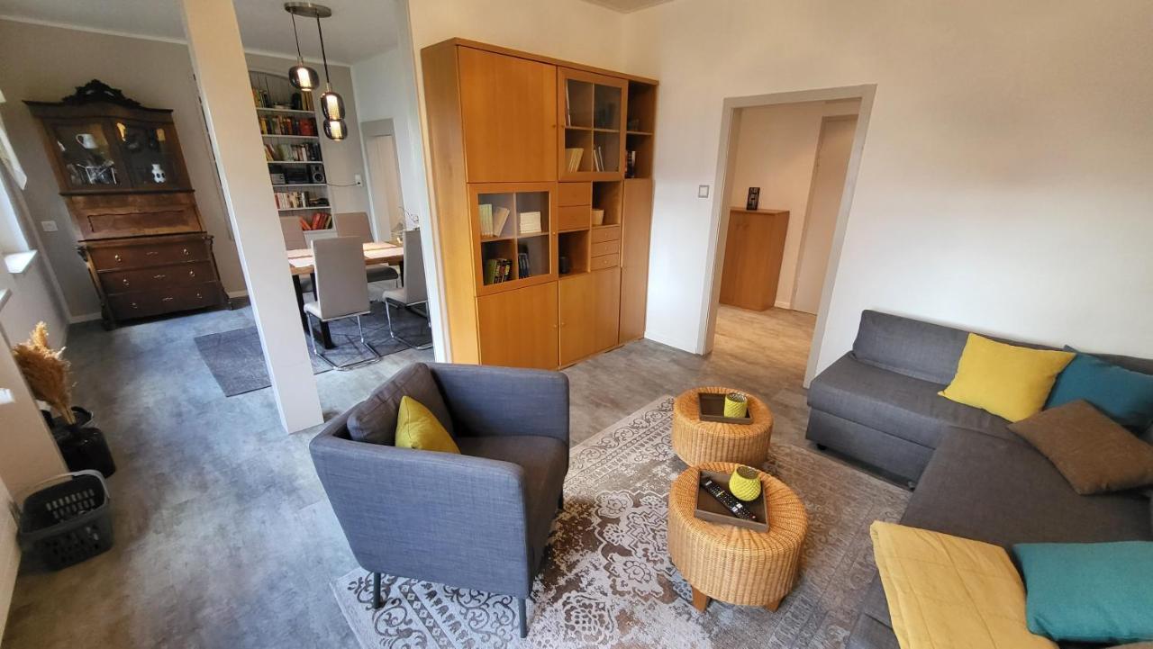 Apartments Am Saalebogen Mit Gartenterrasse, Grillkamin, Freie Parkplaetze 鲁多尔施塔特 外观 照片