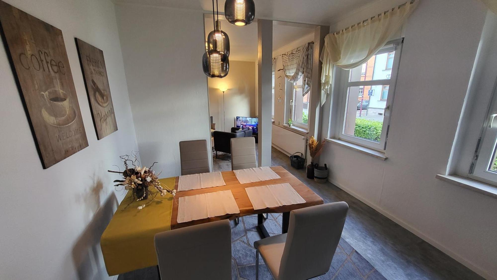 Apartments Am Saalebogen Mit Gartenterrasse, Grillkamin, Freie Parkplaetze 鲁多尔施塔特 外观 照片