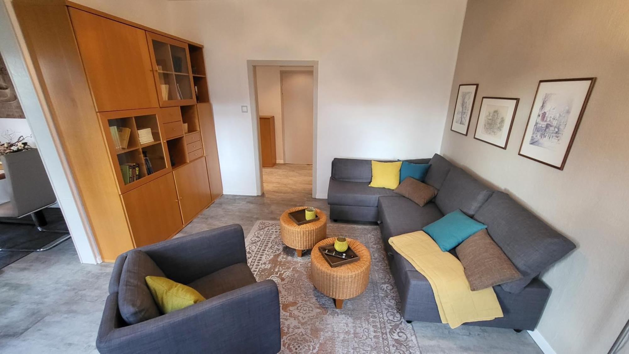 Apartments Am Saalebogen Mit Gartenterrasse, Grillkamin, Freie Parkplaetze 鲁多尔施塔特 外观 照片